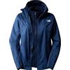 THE NORTH FACE Quest Giacca, Shady Blue/Summit Navy, S Donna