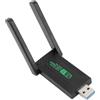 Generic Adattatore Wi-Fi USB, Adattatore di Rete Wireless 1200 Mbps con Doppia Antenna per Laptop