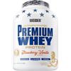 Weider Premium Whey Protein, proteine in polvere di qualità con isolato di siero di latte per massa muscolare, ricche di EAA, BCAA e L-glutammina libera, ottima solubilità, Vaniglia-Fragola, 2.3 kg