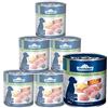 Dehner Cibo per Cani di Alta qualità, sensibile, Senza Zucchero/Senza Cereali, per Cani Adulti sensibili alla nutrizione, Pollo/Patata, Barattolo da 6 x 800 g (4,8 kg)