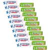 Perfetti Van Melle Brooklyn® | Brooklyn Gustolungo Menta Verde | Brooklyn Gustolungo Aroma Clorofilla | Chewing Gum in Lastrine - Totale 20 Stick