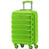 Flight Knight ABS 3 Taglia Valigia Leggera Compatibile Con Alitalia, easyJet, Ryanair, Air Italy E Tanti Altri! Trolley Bagaglio A Mano 55x35x20 cm Grande Bagaglio Da Stiva 4 Rotelle.