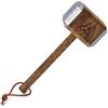 getDigital Mjölnir Martello da carne - Martello di Thor - Legno di Acacia con Tappi di Alluminio