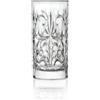 RCR Bicchiere highball tattoo rcr in vetro decorato cl 36,8 (6 pezzi) - Trasparente - Luxion Vetro Sonoro Superiore Cristallino