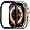 Songsier Proteggi Schermo per Apple Watch Ultra da 49mm, Cornice in Lega di Titanio Con Vetro Temperato 9h, Pellicola Protettiva Leggera, Ultra Sottile, Anti-Graffio Apple Watch Ultra 3/2/1