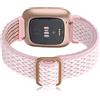 TOPsic per Fitbit Versa 2 Cinturino Nylon, 22mm Sportivo Braccialetto Ricambio Cinturini per Fitbit Versa/Versa 2/Versa Lite, Cinturino Elastico Regolabile per Donna e Uomo