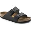 Birkenstock 551253 Arizona SFB black, Birko Flor Uomo, Black EU 35