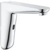 Grohe Euroeco CE 36274000 Rubinetto Elettronico per Lavabo a Parete con Comando ad Infrarossi, Cromo
