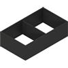Blum 9888218 Telaio Estraibile Anteriore, Nero Carbonio Opaco, carbonschwarz matt