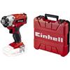 Einhell TE-CI 18/1 Li-Solo Avvitatore a impulsi a batteria Power X-Change & Originale Box S35 Valigetta (dimensioni 350x330x110 mm, a prova di schizzi d'acqua, portata max. di 12 kg)