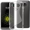 ebestStar - Cover Compatibile con LG G5 H850, G5 Dual, G5 SE, G5 Lite Custodia Protezione S-Line Design Silicone Gel TPU Morbida e Sottile, Trasparente [Apparecchio: 149.4 x 73.9 x 7.7mm, 5.3'']