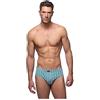 Abanderado Essenziale Boxer Corti, Multicolore (Trama Blu), XL (Pacco da 3) Uomo