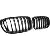 UINCLU Beside_Auto 2014-2018 X3 F25 X4 F26 Griglia anteriore lucida nera ABS singola lamella