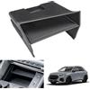 GAFAT Compatibile con Audi Q3 F3 2019-2024 2025 Contenitore Portaoggetti Console Centrale, Q3 Sportback S-Line RS Q3 2025 Organizer Vano Portaoggetti inferiore alla Console Centrale, Q3 F3 Accessori