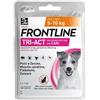 Frontline Tri Act - Soluzione Spot On Insetticida Acaricida Cane 5-10Kg, 1 Pezzo