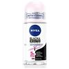 NIVEA Black & White Invisible Clear Deo Roll-On (50 ml), antitraspirante con formula antimacchia e senza alcool etilico, deodorante con protezione 72 ore e complesso di cura Nivea
