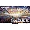 Samsung TV QE75QN800DTXZT Neo QLED 8K, Smart TV 75 Processore NQ8 AI Gen2 , Infinity One Design , DVBT-2, Q-Symphony & Dolby Atmos, Integrato Alexa e Bixby, 165 Hz, 2024