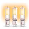 Xanlite PACK3ALG9200 Set di 3 lampadine RetroLED Caspule - attacco G9 - 2 - 6 W cons (20 W eq) - 200 lumen - luce bianca calda