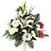 LBA Centro Fiori Artificiali per Cimitero, Preparato per l'introduzione nelle Barche di Tombe o Nicchie. Vari modelli (Bianco e Rosso)