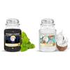 Yankee Candle Candela profumata | Giara grande Notte di Mezza Estate & Candela Profumata In Giara Grande, Latte Di Cocco, Durata Fino A 150 Ore, Bianco, ‎10.7 x 10.7 x 16.8 cm, 623 grammi
