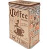 Nostalgic-Art Contenitori da caffè retrò, Coffee Sack - Idea regalo per la cucina, Scatola di latta con coperchio salva aroma, Design vintage, 1,3 l