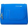 RONCATO SPEED Necessaire Beauty Case da viaggio per donne e uomini, Borsa da Toilette con zip e pratici scomparti interni - Bluette