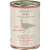 CT-TRONICS Dr. Clauder's | Cibo umido per cani | Cibo Barf | 6 x 400 gr | Vari sapori | (6 x 400 g, strisce di tacchino)