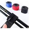GHEART Fascette Elastiche per Canne da Pesca, 6pc Cinghie canna da Pesca ,Attrezzatura e Accessori da Pesca,Canne da Pesca Cintura Fasciatura,Anti-skid,Fissaggio Canna da Pesca (2 Rosso, 2 Blu e 2 Nero)