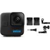 GoPro HERO11 Black Mini - Fotocamera d'azione impermeabile compatta con video Ultra HD & AHFSM-001 Supporto da Casco Frontale e Laterale, Nero