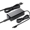 WUKUR Alimentatore Surface 65W per Microsoft Surface Pro 3/4/5/6/7/8/X Surface Laptop 1/2/3/4 Surface Laptop Go1/2/3 Surface Book 1/2 Caricabatterie Caricatore