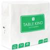 Talking Tables Table Kind 100 Tovaglioli di Carta Bianchi Morbidi Confezione Maxi 33cm 2 Veli Monouso Compostabili Riciclabili Sostenibili Feste Catering Bar Scuole Prodotti nell'UE