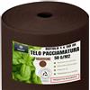 DEKUDÙ, Telo Pacciamatura Anti Erbacce, Marrone, Rotolo 50 m x 1 m, Tessuto Non Tessuto per Erbacce, TNT Giardino, 50gr/m2, Elevata Stabilizzazione UV, Non Si SFILACCIA al Taglio, Made in EU, Marrone