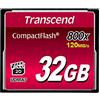 Transcend Compact Flash 800x TS32GCF80 Scheda di Memoria, 32 GB