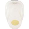 Vaessen Creative Perforatrice ovale - 3,2 4,5 cm - Fustella per carta fai da te, carta per scrapbooking o decoupage, bianco/rosa