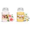 Yankee Candle Candela Profumata In Giara Grande, Rose Appena Recise, Durata Fino A 150 Ore & Candela profumata | Giara grande Cupcake alla vaniglia