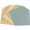 Vaessen Creative Florence Cardstock - Carta da 216 grammi/m², quadrata, 30,5 x 30,5 cm, 24 pezzi, per scrapbooking, creazione di biglietti, stampaggio e altri lavori di carta