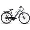 EMG City Bike EMG Queen 26 250W Telaio 17" Ruota 26" Freni a Disco Cambio Shimano Batteria 36V 10AH Grigio - CY26ABI10
