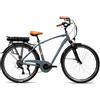 EMG City Bike EMG Marlon 250W Telaio Vintage 19" Ruota 28" Freni V-Brake Cambio Shimano Batteria 36V 13AH Antracite - 28CMN10