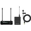 Sennheiser Sistema microfonico digitale portatile wireless UHF con lavalier a cardioide ME4 set EW-DP ME4 (Y1/3), Nero (700029)