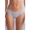 Intimissimi Slip Senza Cuciture In Microfibra Grigio Chiaro