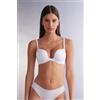 Intimissimi Reggiseno Push-up Monica In Microfibra Ultralight Bianco