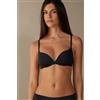 Intimissimi Reggiseno Gioia Super Push-up In Microfibra Coppa B Nero