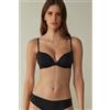 Intimissimi Reggiseno Gioia Super Push-up In Microfibra Coppa C-d Nero