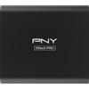 PNY CS2260 EliteX-PRO USB 3.2 Gen 2x2 SSD portatile esterno da 1 TB, velocità di lettura fino a 1.500 MB/s, velocità di scrittura fino a 1.400 MB/s