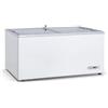 Ristoattrezzature Congelatore a pozzetto 150,4x68x83,2h cm 520 lt -18 -22°C con ante in vetro scorrevoli