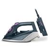 Livoo - Ferro da stiro senza fili DOM483 - con o senza fili, suola in ceramica, 2200 W, capacità 350 ml, termostato regolabile, flusso vapore 0-30 g/min