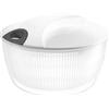Moha - Centrifuga per Insalata Turby, in plastica, Diametro: 24 cm, Colore Bianco