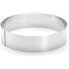 De Buyer Circolare in Acciaio Stampo per Torte ad Anello Inossidabile, 3989.18, 18 cm