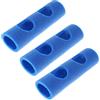 RiToEasysports Accessori per Il Nuoto, 3 Pezzi Connettore per Palo da Nuoto EPE 2 Fori Trasversali Connettore per Noodle da Nuoto Noodle da Piscina Connettore per Bastone in Schiuma (Blu)