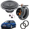 Hertz Kit 2 Casse Altoparlanti Hertz Mp165.3 Woofer Anteriori Volkswagen Golf VII 2012